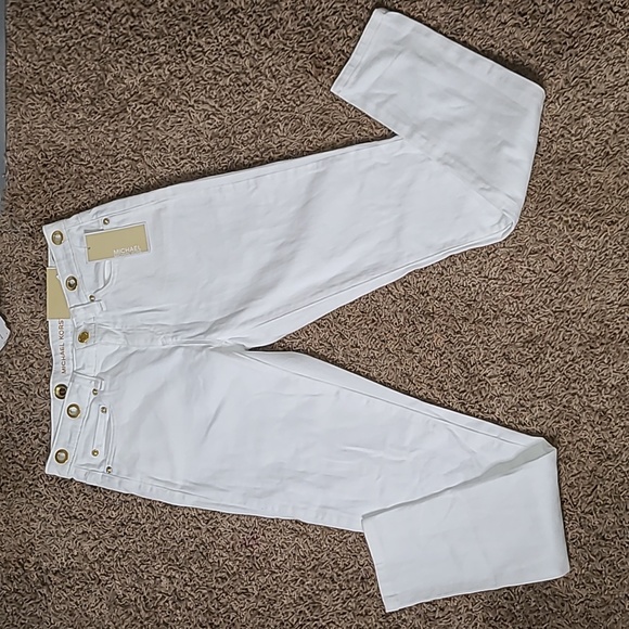 Michael Kors Izzy Mid Rise Skinny Jeans - Picture 1 of 9